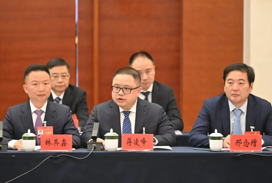 全国人大代表、公司副董事长、副总裁蒋凌峰出席十四届全国人大二次会议